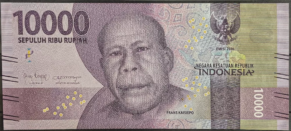 Indonesie (P 157f) - 10 000 RUPIAH (2021) - UNC