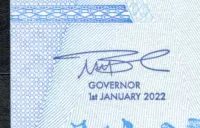 Malawi (P 65 Af) 200 KWACHA (2022) - vzor podpis