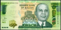 Malawi (P 67d) 1000 KWACHA (2020) - UNC