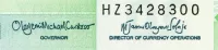 Nigerie (P 34s.2) 20 NAIRA (2024) - vzor podpisu