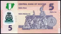 Nigerie - (P 38g) 5 NAIRA (2016) - UNC polymer