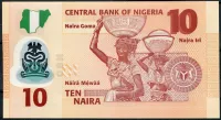 Nigerie - (P 39n) 10 NAIRA (2024) - UNC - tisková vada