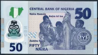 Nigérie (P 40m) 50 NAIRA (2023) - UNC