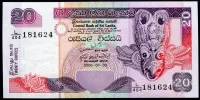 Srí Lanka (P 109e) - 20 Rupees (3.7.2006) - UNC