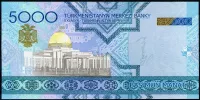 Turkmenistán (P 21) - 5000 manat (2005) - UNC