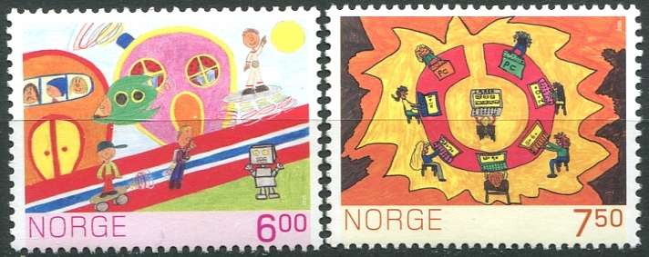 Norsko - poštovní známky