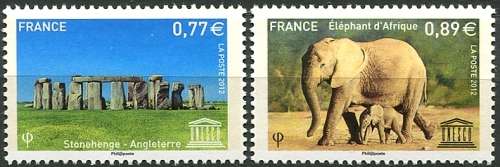 Unesco - poštovní známky