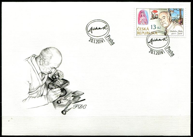 Česká pošta (2014) FDC 795 - Tradice české známkové tvorby