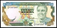 Zambie - (P 32b) 20 Kwacha (1991) - UNC