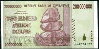 Bankovky - Zimbabwe