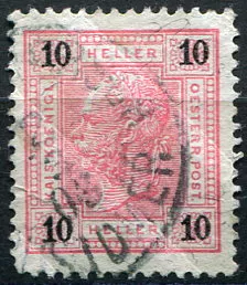 (1901) MiNr. 89 B - O - Rakousko-Uhersko - známka: František Josef I.