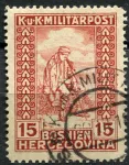 (1918) MiNr. 143 - O - Bosna a Hercegovina (Rakousko-Uhersko) - válečný invalida