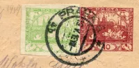(1919) CDV 10 + pof. 3 - O - Praha - Vídeň