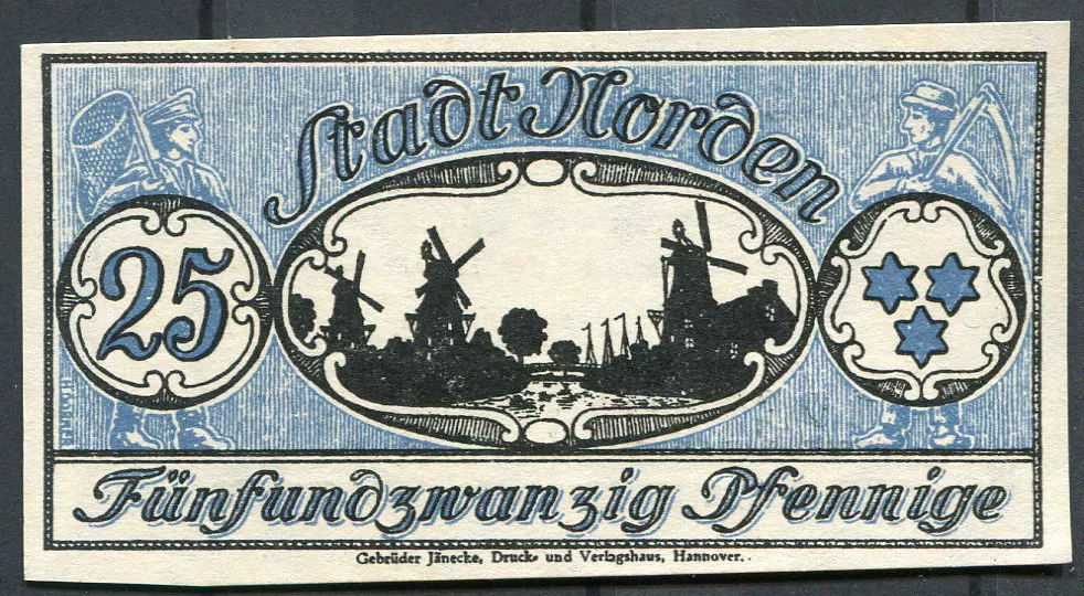 (1921) Norden - 25 Pfening (UNC)