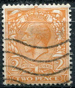 (1924) MiNr. 157 - O - Velká Británie - Král Jiří V.