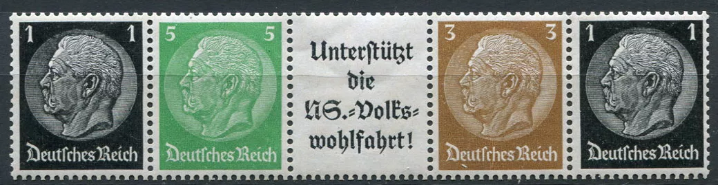 (1939) MiNr. 512 / 515 ** - Deutsches Reich - Paul von Hindenburg (1847-1934)