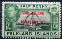 (1944) MiNr. SS 1 * - Falklandy - South Shetlands dependency - památník