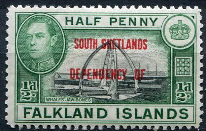 (1944) MiNr. SS 1 * - Falklandy - South Shetlands dependency - památník