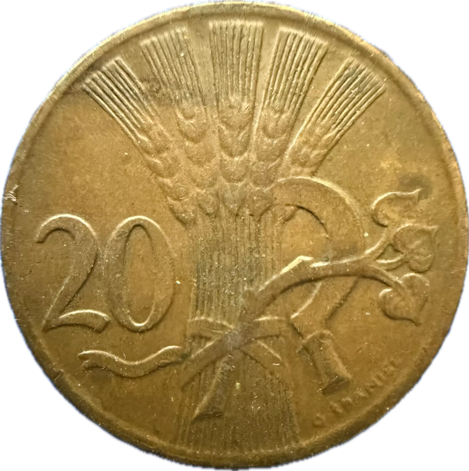 (1949) Československo - 20 hal. (km20)