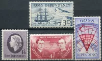 (1957) MiNr. 1 - 4 ** - Ross dependency - série (¤)