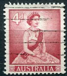 (1960) MiNr. 291 A (O) - Austrálie - Královna Alžběta II. (1960) MiNr. 291 A (O) - Austrálie - Královna Alžběta II.