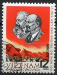 (1965) MiNr. 375 - O - Severní Vietnam - V.I. Lenin, Marx