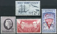 (1967) MiNr. 5 - 8 ** - Ross dependency - série 