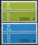 (1971) MiNr. 265 - 266 ** - Irsko - Europa