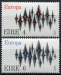 (1972) MiNr. 276 - 277 ** - Irsko - Europa
