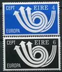 (1973) MiNr. 289 - 290 ** - Irsko - Europa