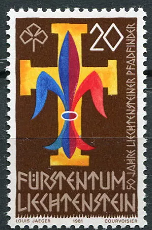 (1981) MiNr. 773 ** - Lichtenštejnsko - Skauting