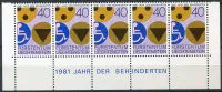 (1981) MiNr. 774 ** (5-pá) - Lichtenštejnsko - Mezinárodní rok invalidů