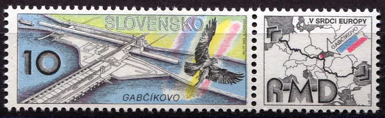 (1993) Pof. 20 ** (KP) - Slovensko - Vodní dílo Gabčíkovo