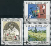 (1993) Pof. 27 - 29 - O - Česká republika - Umění (1993)