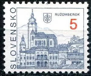 (1993) Pof. 3 ** - Slovensko - Města - Ružomberok