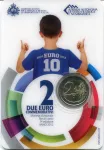 (2012) San Marino 2 € - 10 let Eura - mincovní karta