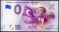 (2019-1) Turecko - K. Ataturk (1881-193x) - € 0,- pamětní suvenýr