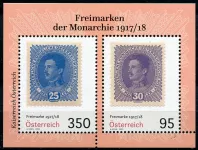 (2025) MiNr. 3851 - 3852 (Bl.163) ** - Rakousko - Klasické známky (XIV.)