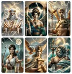 (2025) MiNr. (Bl. ) ** - Rakousko - Krypto známka - Mytologie "Zeus" Kompletní série všech pošt