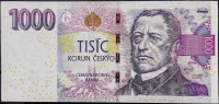 Česká republika (P 25a Q) 1000 Kč (2008) UNC