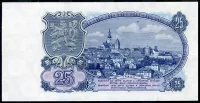 Československo (P 84b) 25 Korun (1953) - UNC