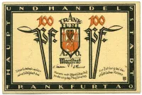 Frankfurt nad Odrou - (MUSTER) 1 Mark (UNC)