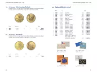 Katalog mincí 1918-2026 - Československo, Česká a Slovenská republika (Aurea)