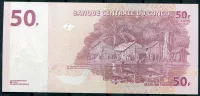 Kongo (P 97Ab) bankovka 50 FRANCS (2022) - UNC Kongo (P 97Ab) 50 FRANCS (2022) - UNC