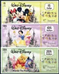Walt Disney - 1 - 20 Dollars (Fantasy bankovka) - polymer