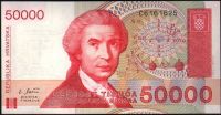 Chorvatsko - (P 26) 50 000 DINAR 1993 - UNC