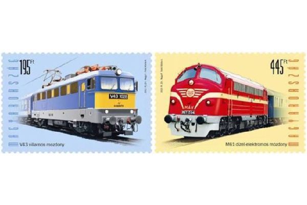 (2013) MiNr. 5633 - 5634 ** - Maďarsko - lokomotivy