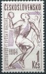 (1964) č. 1358 ** - ČSSR - V. MS v házené mužů