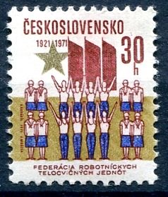 (1971) č. 1910 ** - ČSSR - 50. výročí FDTJ