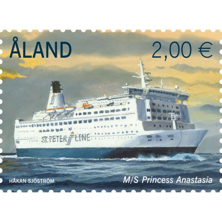 (2013) MiNr. 381 ** - Aland - Loď „Princess Anastasia“